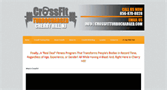 Desktop Screenshot of crossfitturbocharged.com